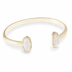 Kendra Scott Elton Gold Cuff in Iridescent Drusy